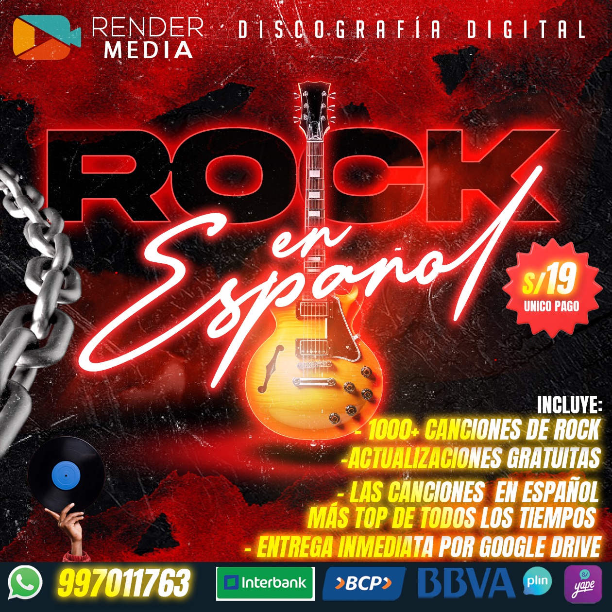 Rock en Español: La Colección Definitiva – 50GB de Música Épica