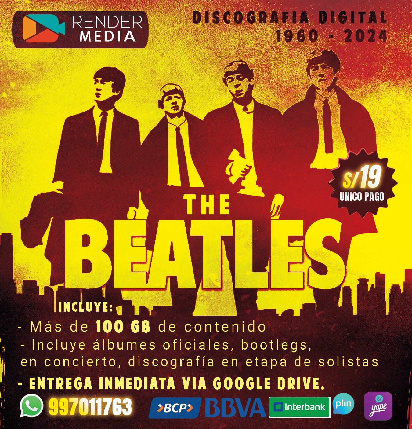 The Beatles Gold Edition – Discografía + Rarezas + Solistas
