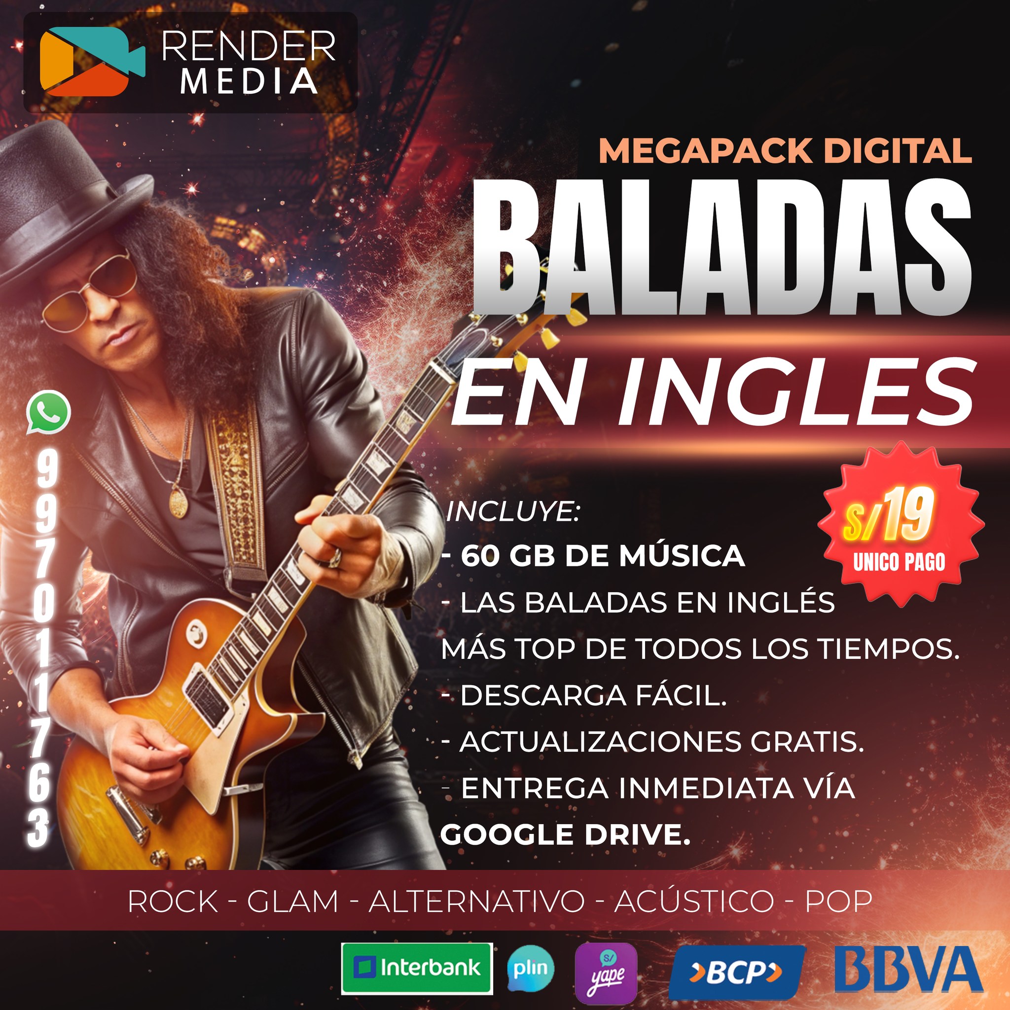 Baladas Eternas – 100GB de Música Romántica Inolvidable