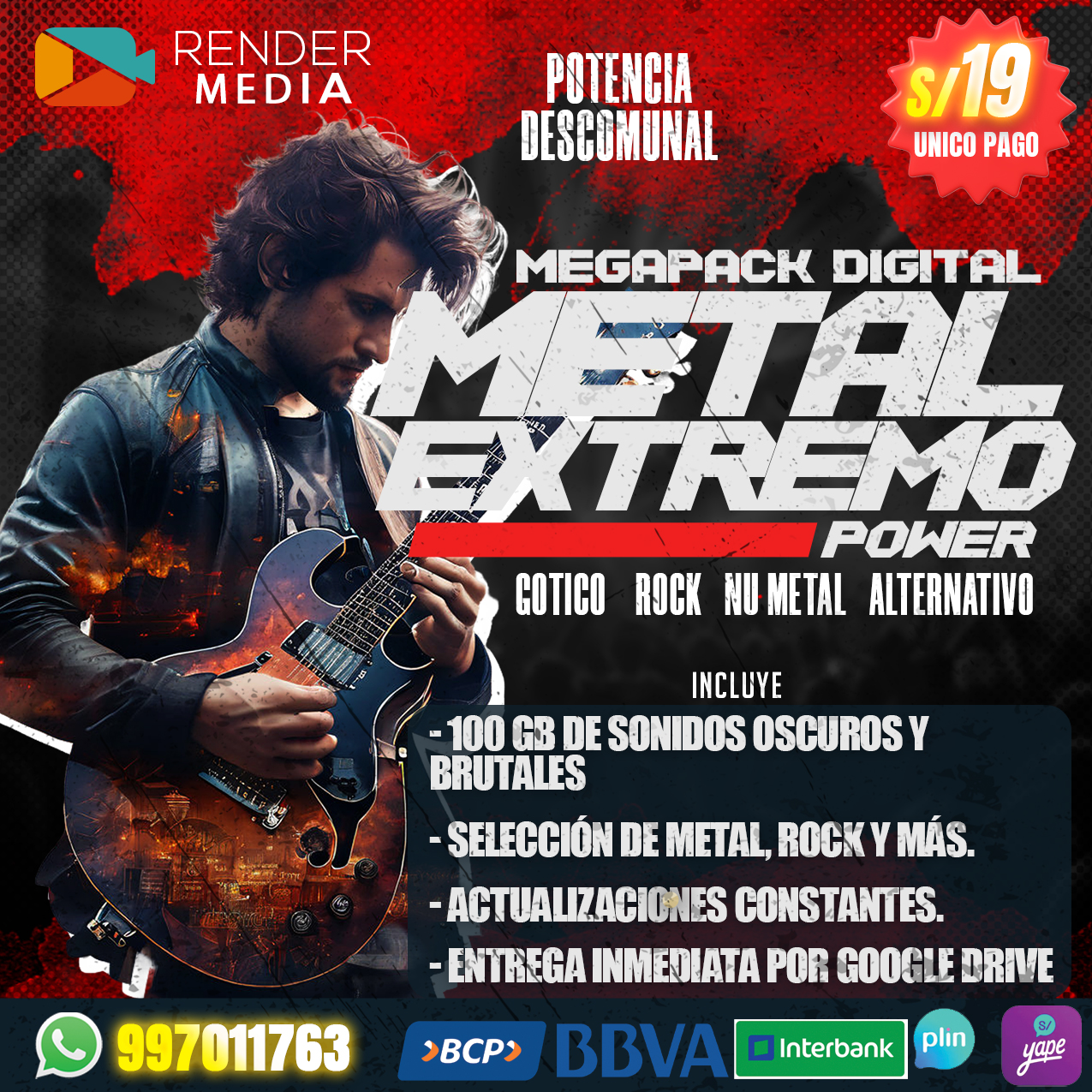 Metal Masters Pack – La Colección Más Intensa