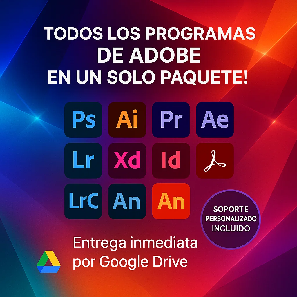 Adobe Fotografia & Diseño Suite 2025 para Windows