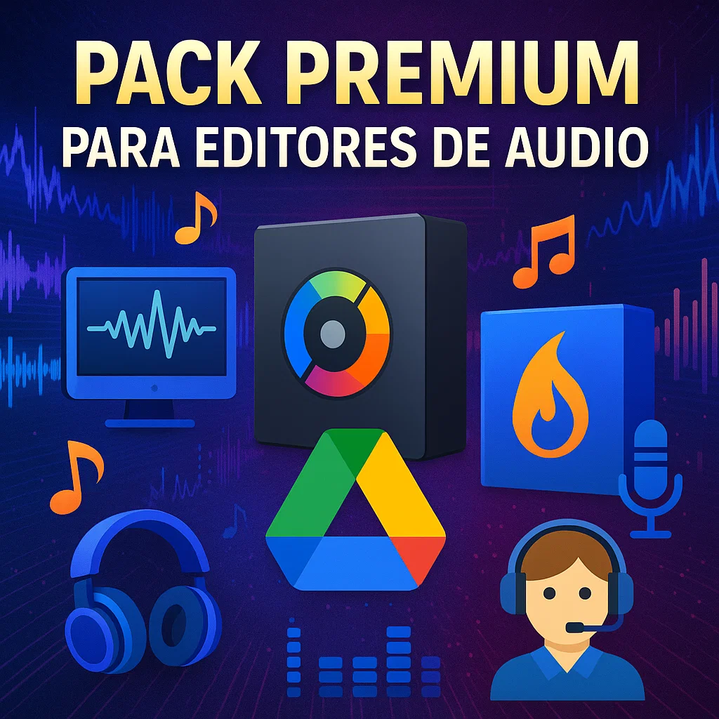 Haz que tu Edición de Audio Destaque con Este Pack Profesional