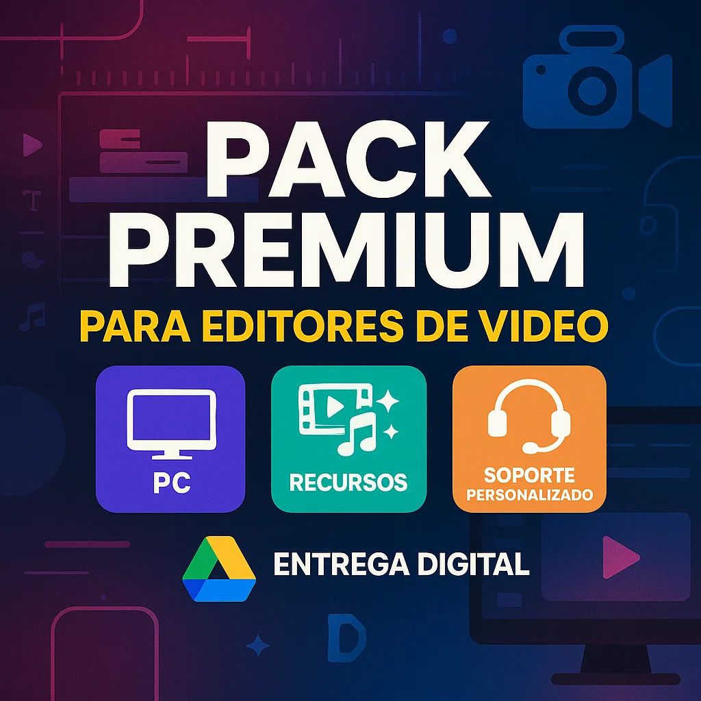 Pack Definitivo para Editores: Software, Recursos y Soporte en un Solo Lugar